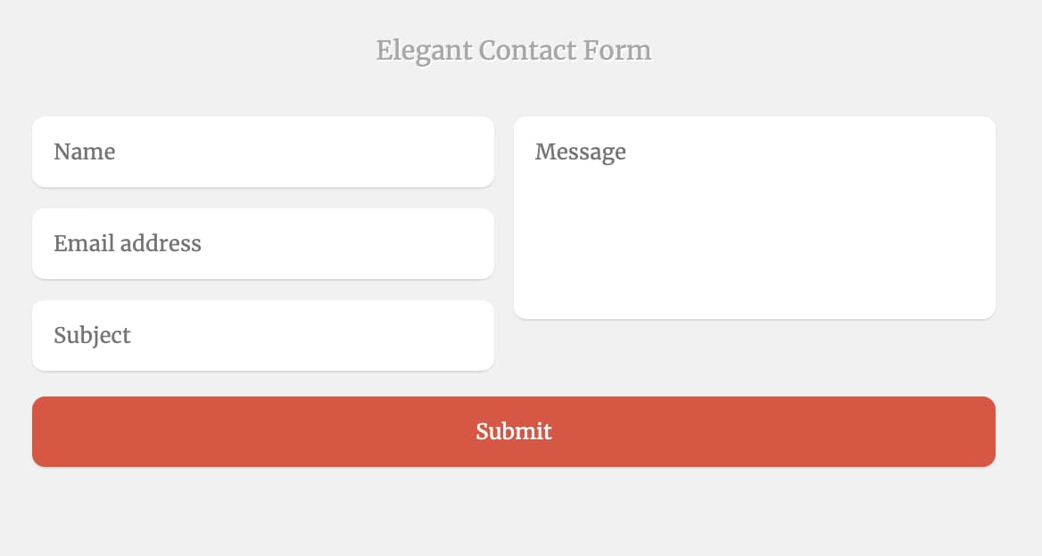 HTML Form Templates [46 Best Examples]